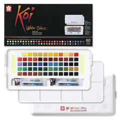 Aquarel·les Koi Pocket box 60 colors