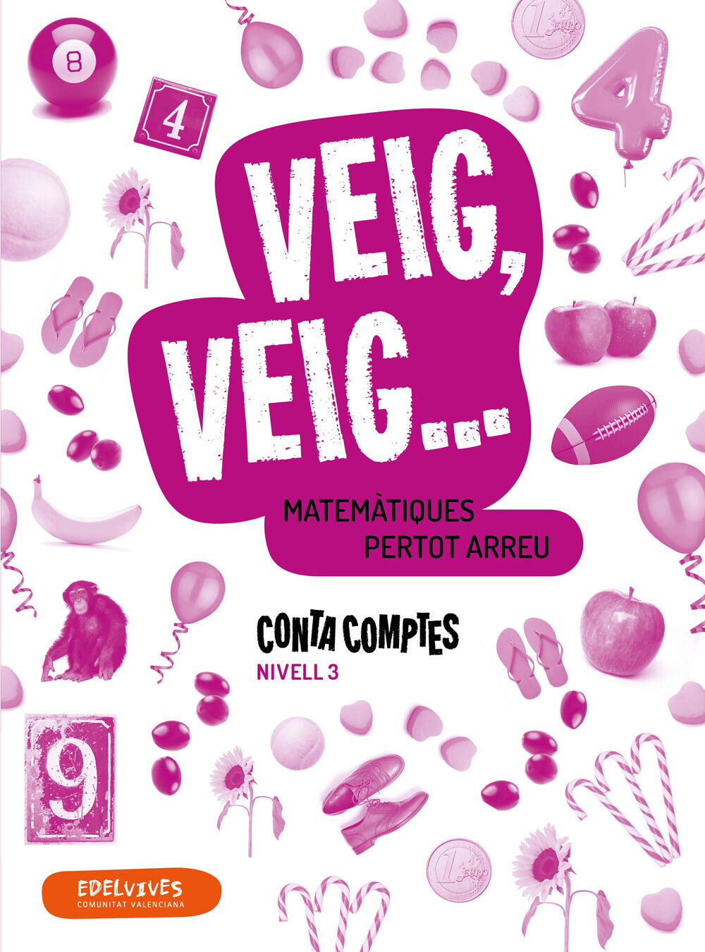 Conta Comptes - Matem&agrave;tiques Manipulatives. Nivell 3 Cv