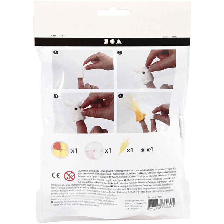 Kit Creative Pascua Títeres de dedo Kit Creative Pascua Títeres de dedo