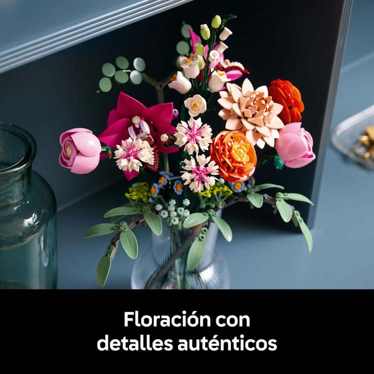 LEGO® Botanicals Ramo de Flores Fantasía en Rosa 10342