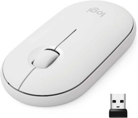 Ratolí Logitech Bluetooth Pebble M350 Blanc