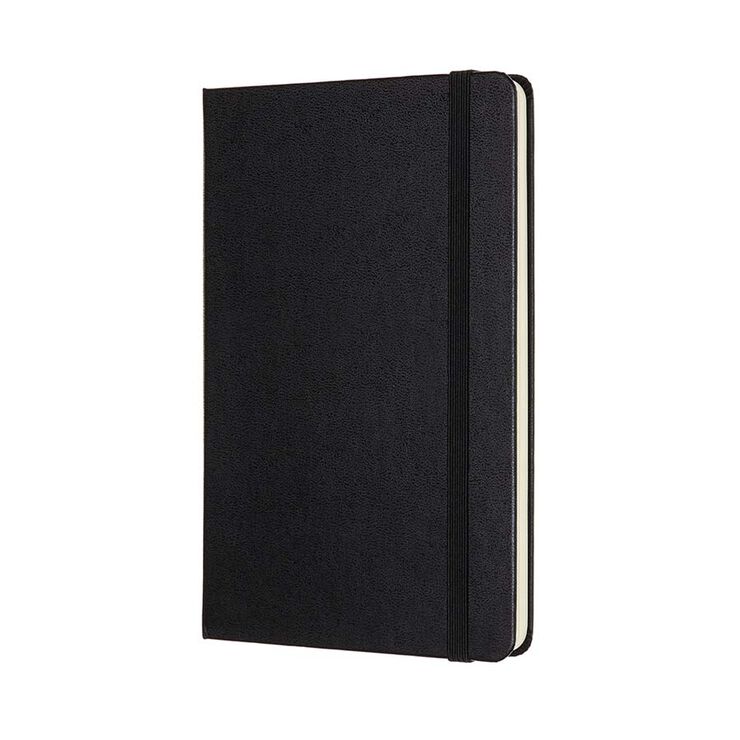 Libreta Moleskine M Negro Liso