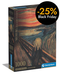 Puzle 1000 piezas Compackbox Munch El Grito