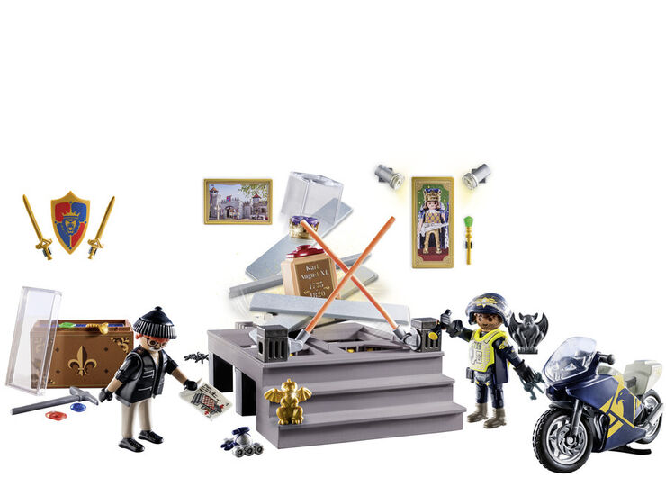 Playmobil Calendari d'Advent Robatori al museu 71347