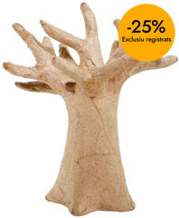 Figura papel mach&eacute; D&eacute;copatch &Aacute;rbol 10cm