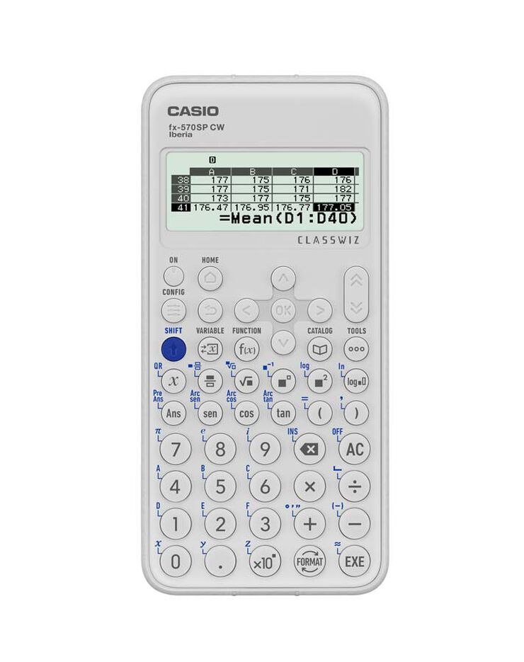 Calculadora científica Casio FX-570SP CW