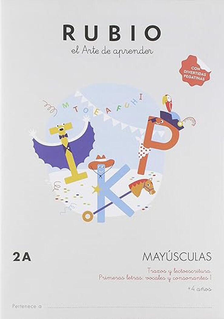 Mayúsculas 2A Rubio