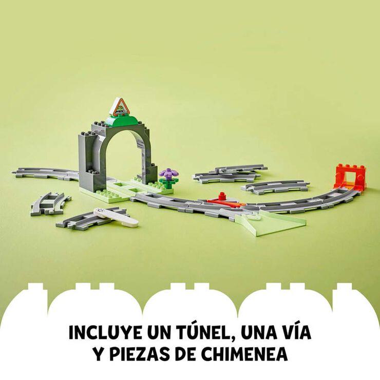 LEGO® DUPLO Town Set de Expansión: Túnel y Vías Ferroviarias 10425