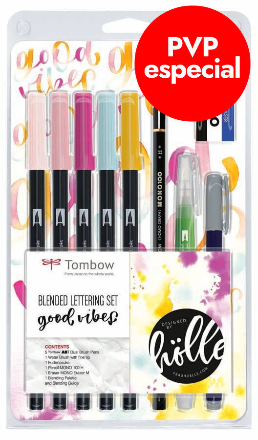 Lettering Set Tombow Good Vibes