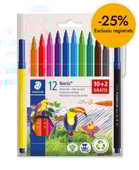 Retoladors Staedtler 326 10+2 colors