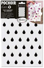 Plantilla Stencil Aladine 20x30cm Gotas