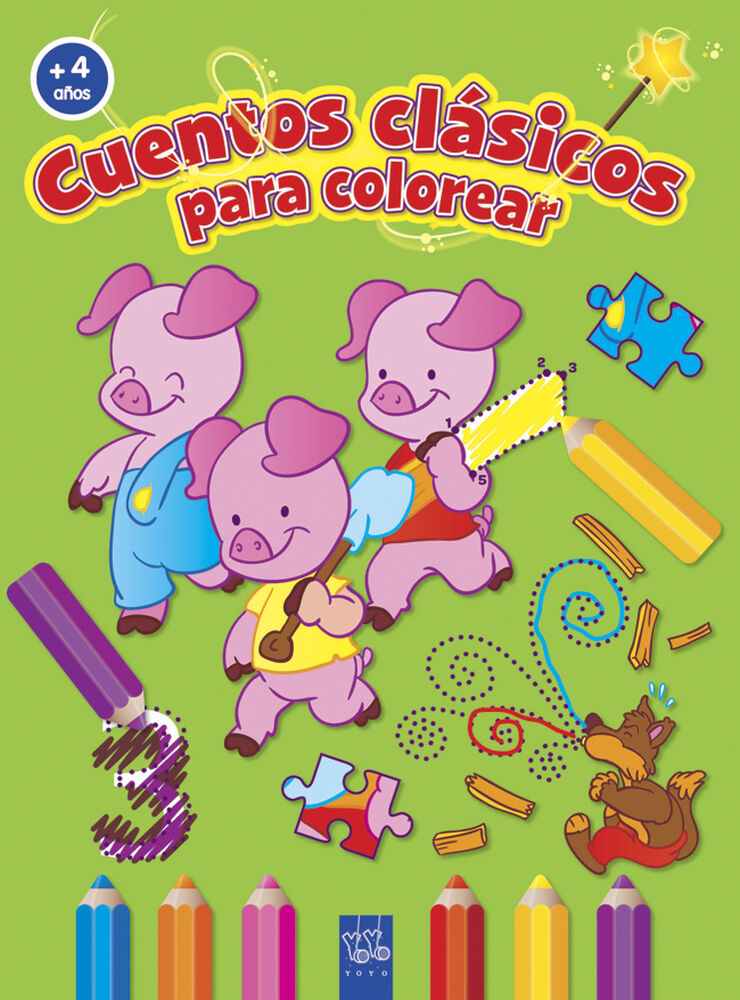 C.clásicos colorear +4