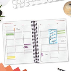 Agenda Finocam Opaque Dia P&agrave;gina 2027 Catal&agrave; Blau