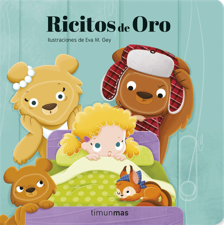 Ricitos de Oro. Cuento con mecanismos