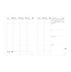 Agenda Quo Vadis 13M President 21x27 cm Semana Vista Castellano 2027 Marr&oacute;n