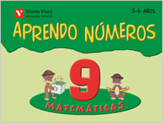 Aprendo N&uacute;meros 9 Infantil 5 A&ntilde;os