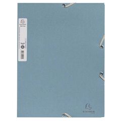 Carpeta 3 solapes A4 Autentik Exacompta blau