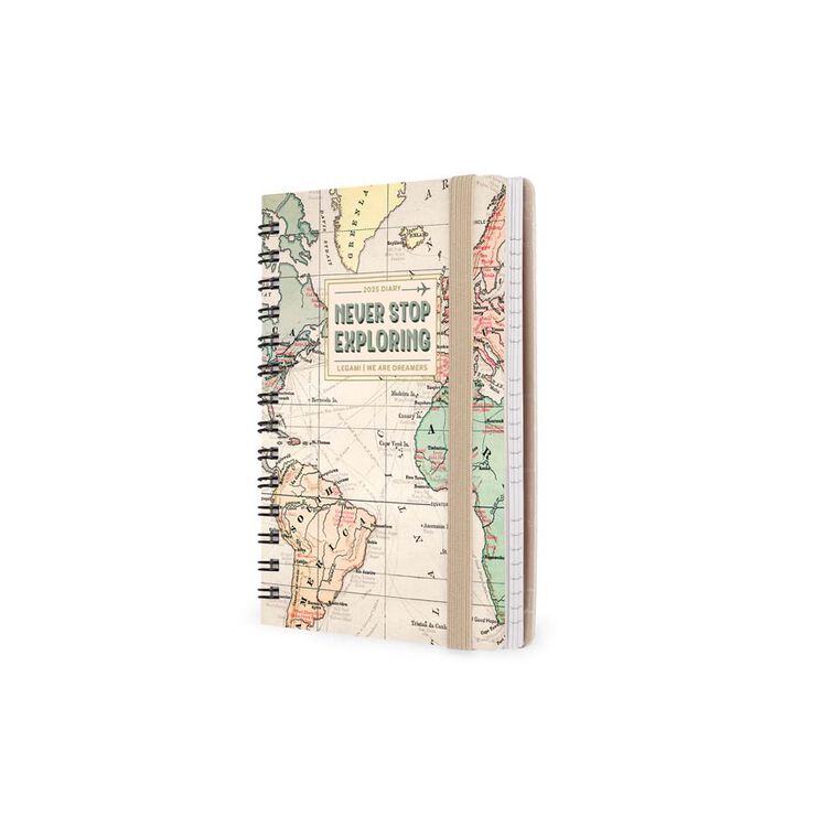 Agenda Legami sem/vista mult 2025 Travel