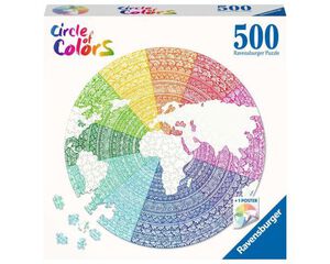 Puzle 500 peces Circle mandala