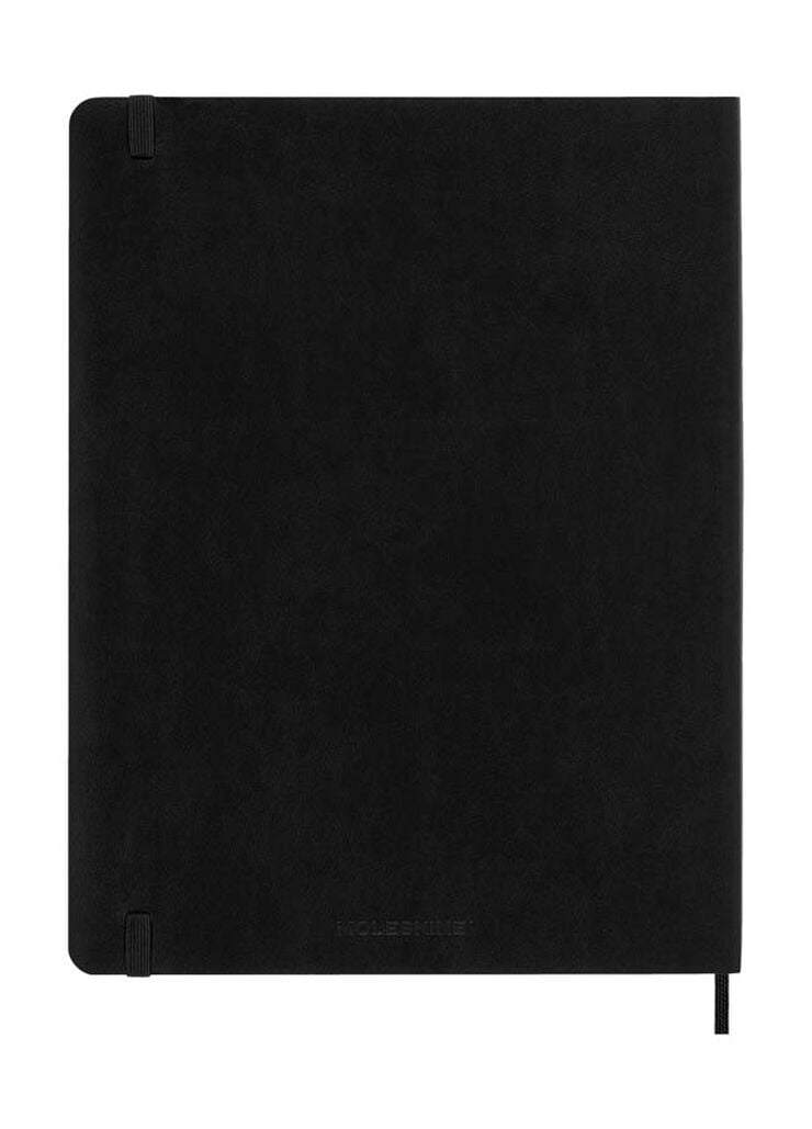 Agenda Moleskine 12 mesos setm/vista 2026 tapa tova XL negre