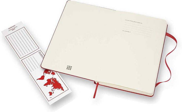 Libreta Moleskine P Rojo Liso
