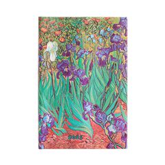 Agenda Paperblanks Lirios Van Gogh Mini sem/vista castellano 2025