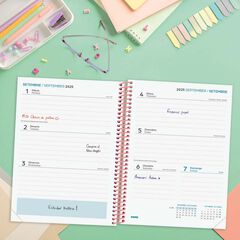 Agenda Finocam escolar Diva 1/4 setm/vista cat 2025-26 spring