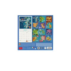 Calendario Legami 18x18 Pared Let'S Travel Multiling&uuml;e 2027