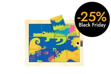 Puzle El Cocodrilo y el Caballito de Mar