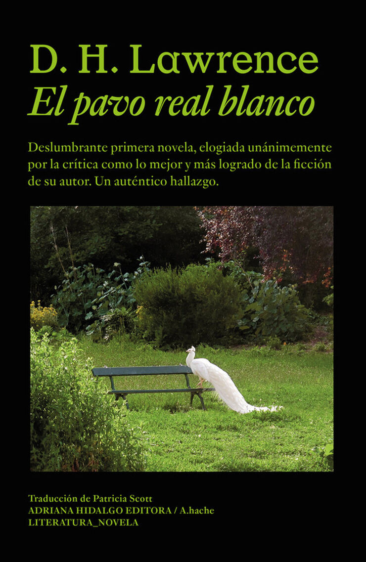 El pavo real blanco