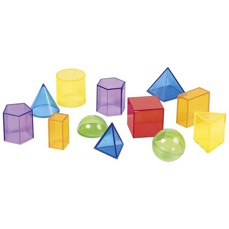Formas geométricas translúcidas