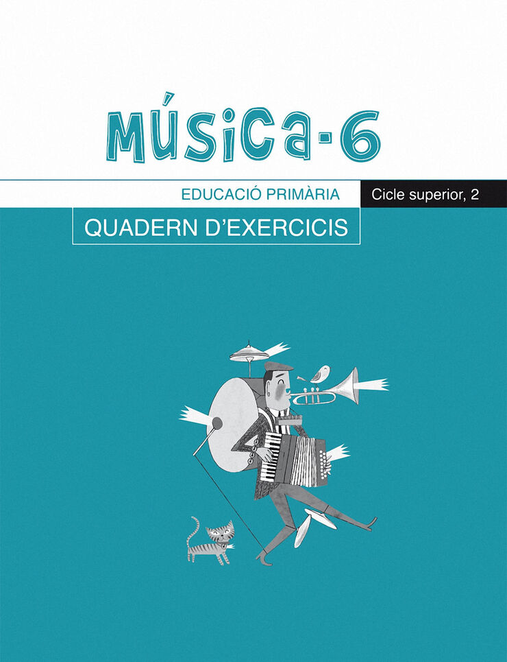 Música-6, Quadern d'exercicis, E.P., Cicle superior 2