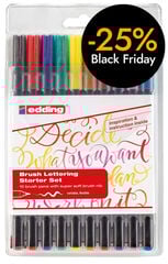 Retoladors Cal·ligrafia Brush Edding 1340 10 colors