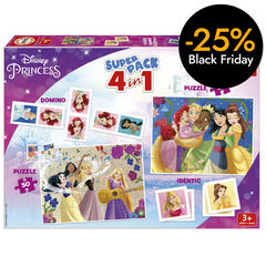 Super Pack Disney Princess 4 en 1