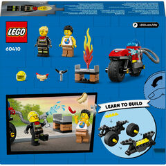 LEGO® City Moto de Rescat de Bombers 60410