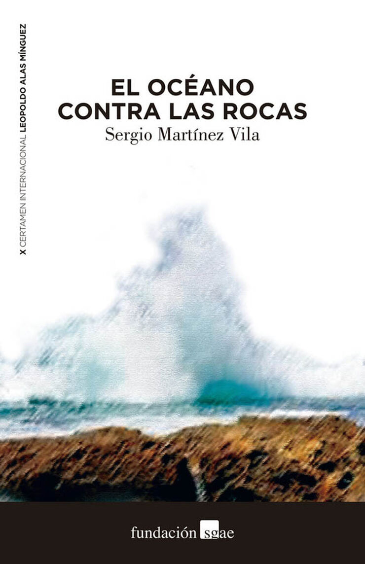 El oc&eacute;ano contra las rocas