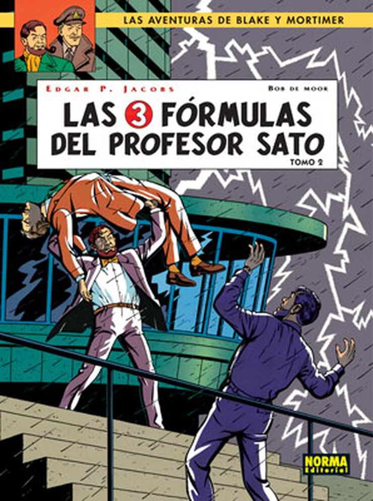 Blake y Mortimer 12. Las 3 fórmulas del profesor sato 2