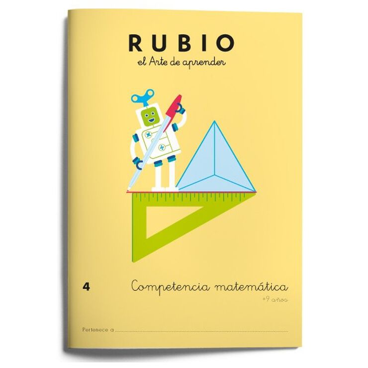 Competencia Matemática 4 4º Primaria Rubio