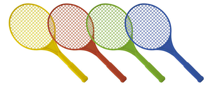 Raquetas de colores