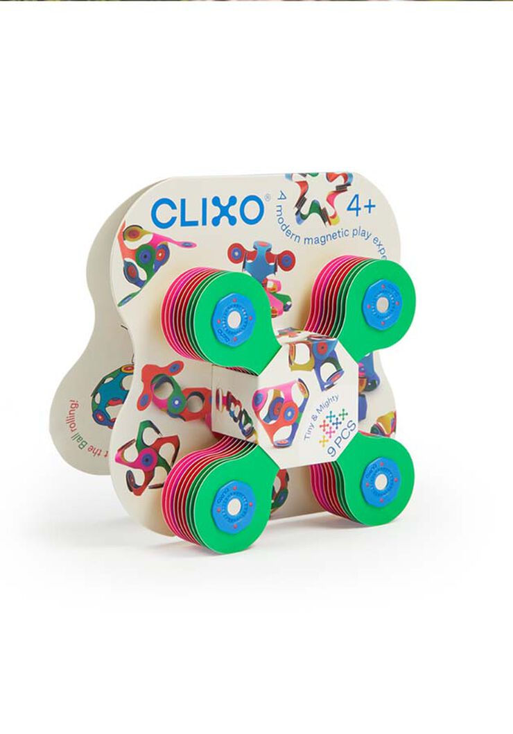Construcción Magnética Clixo Multicolor 9 piezas Construcción Magnética Clixo Multicolor 9 piezas