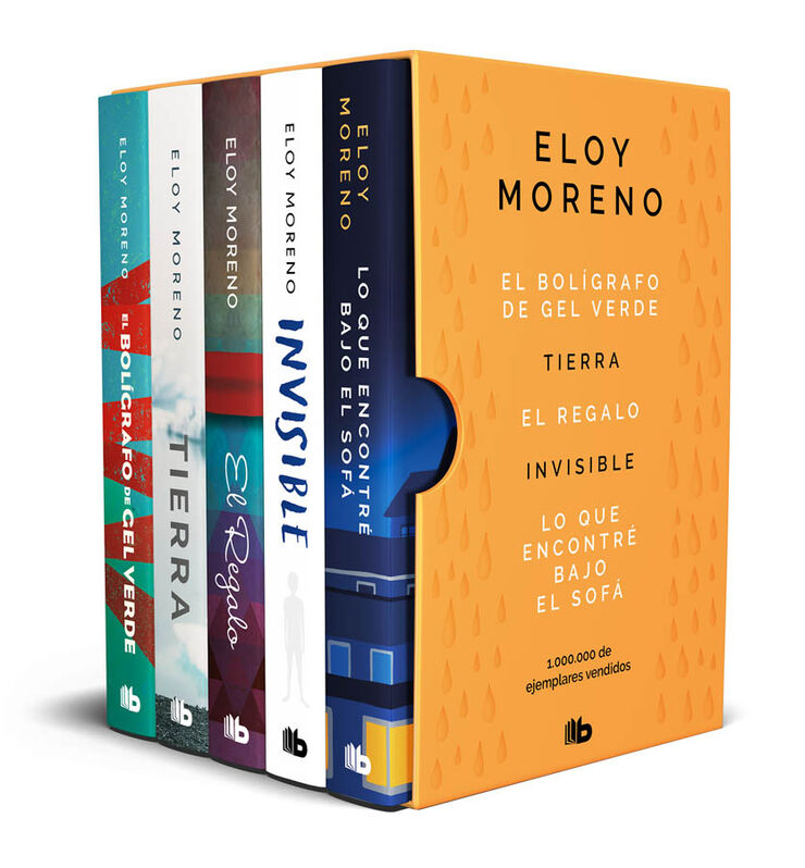 Eloy Moreno (Estuche con: El bolígrafo de gel verde | Tierra | El regalo | Invisible | Lo que encontraré bajo el sofá)
