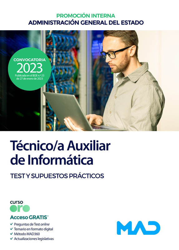 T&eacute;cnico/a Auxiliar de Inform&aacute;tica. Test