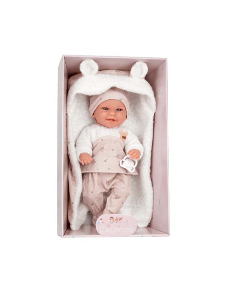 Nino Babyto beige amb sac 33 cm