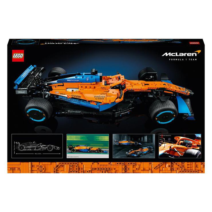 LEGO® Technic Cotxe de carreres McLaren Fórmula 1 2022 42141