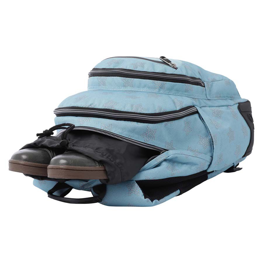 Mochila Totto Crayoles Azul Estrellas Abacus Online
