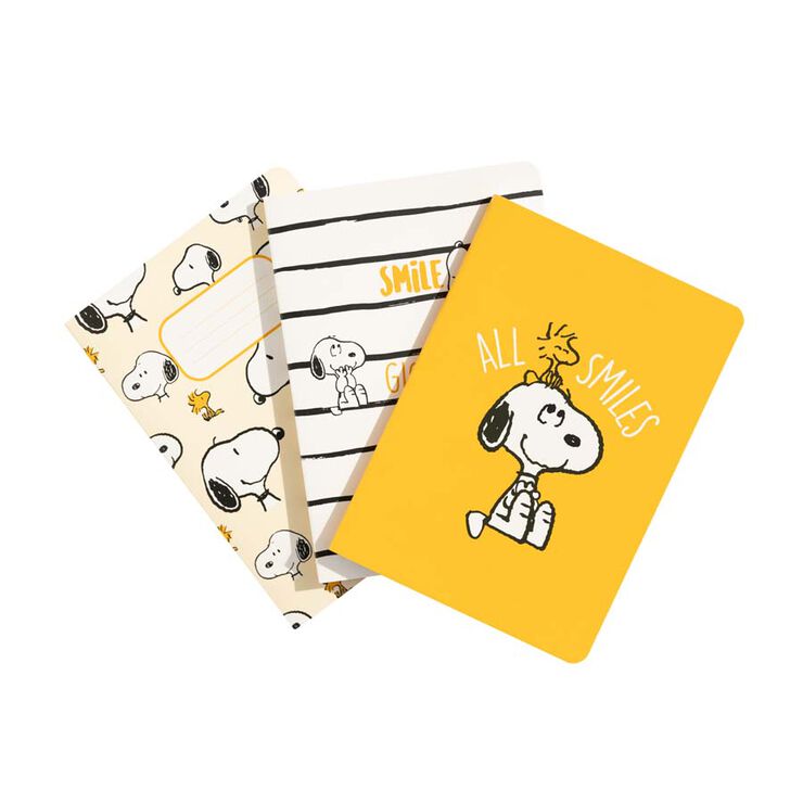 Set 3 Llibretes A6 Snoopy Lazy Days