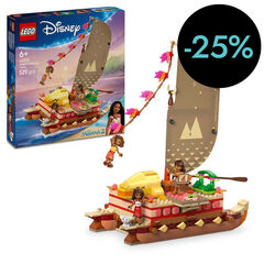 LEGO® Disney Princess Canoa de Aventuras de Vaiana 43270