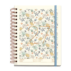 Agenda Miquelrius Plus Wire-O Setmana Vista Multiling&uuml;e 2027 Liberty Cream