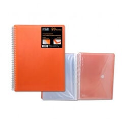 Carpeta Fundes PP Club 30 hojas taronja