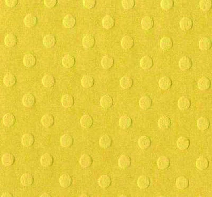 Paper Bazzill Dotted 30x30 1u Mustard